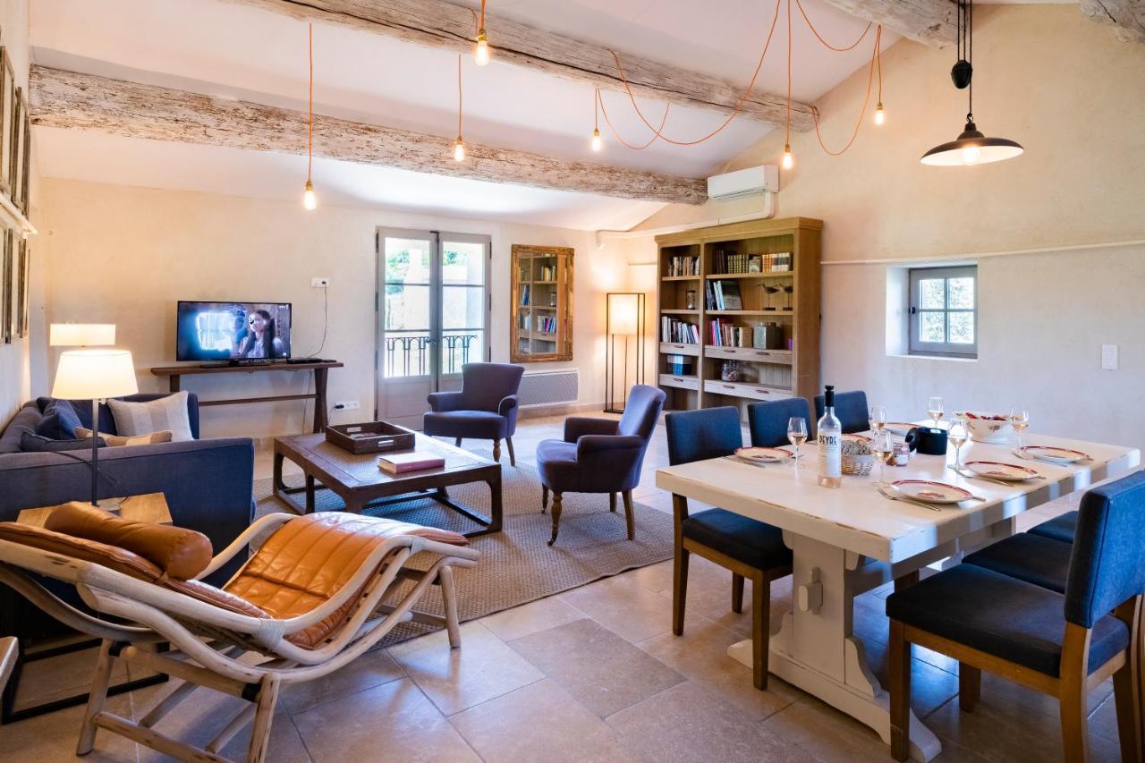 Ferienwohnung Domaine Des Peyre Robion en Luberon Exterior foto