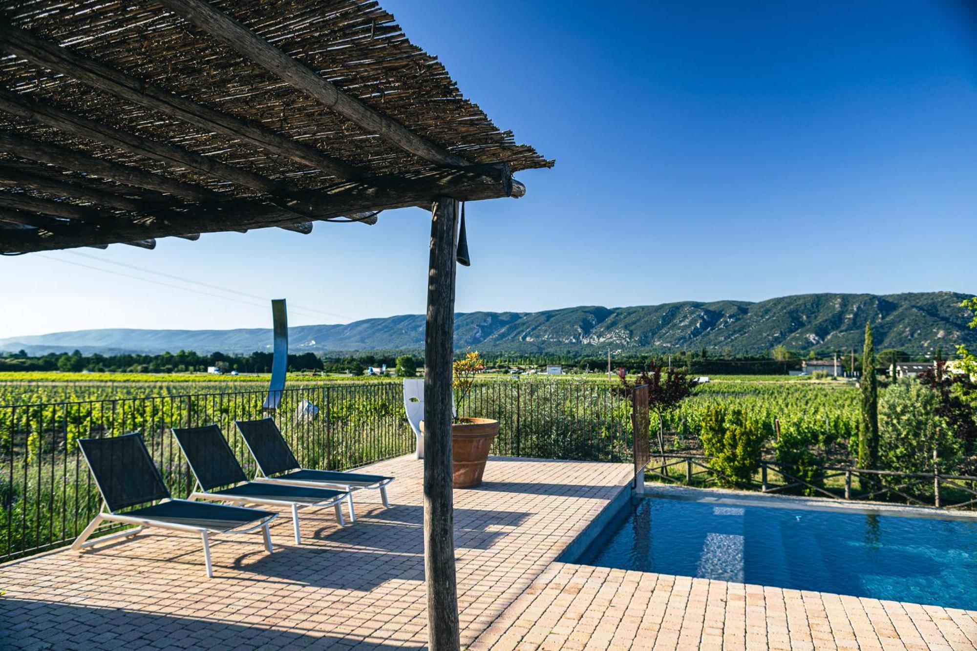 Ferienwohnung Domaine Des Peyre Robion en Luberon Exterior foto