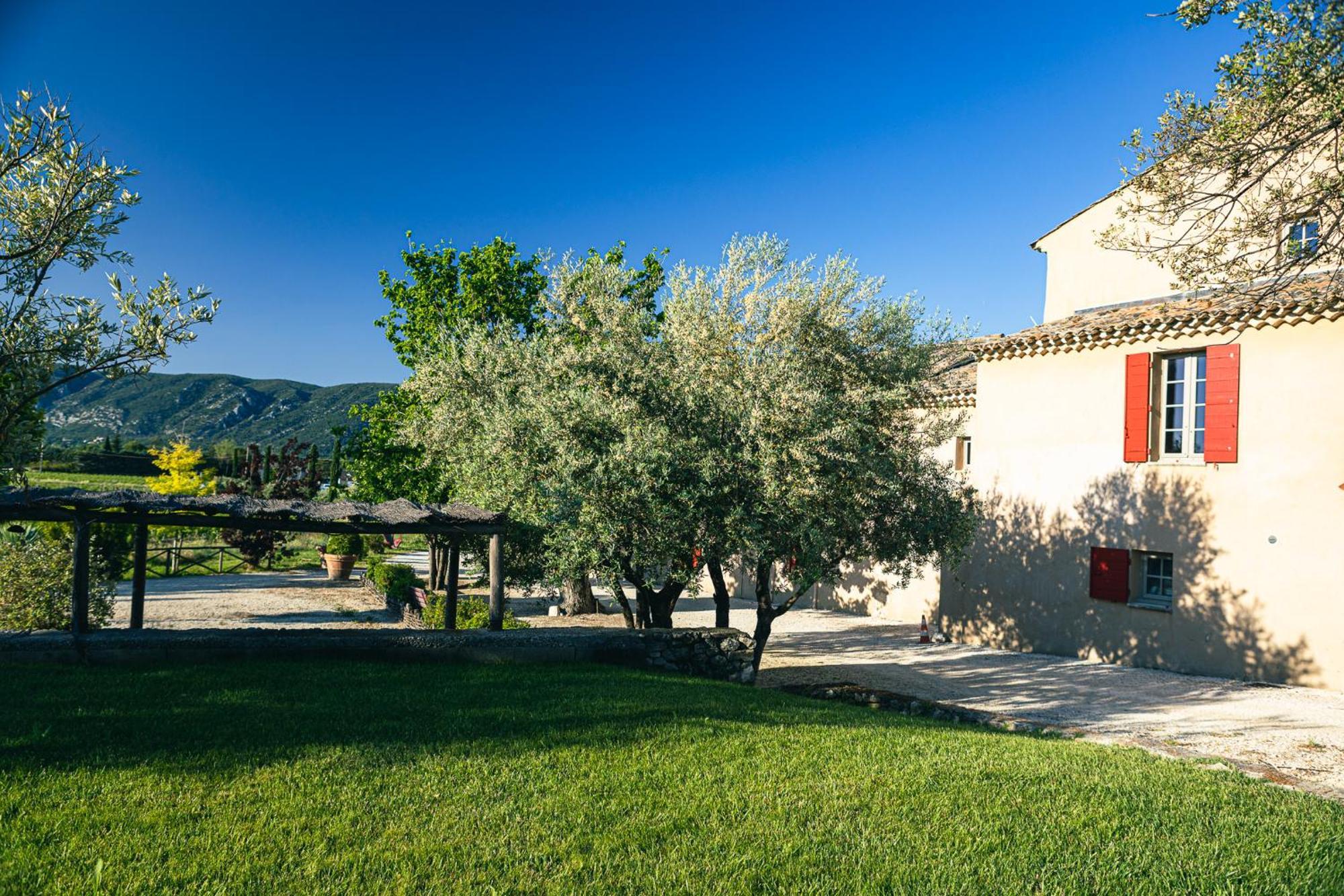 Ferienwohnung Domaine Des Peyre Robion en Luberon Exterior foto
