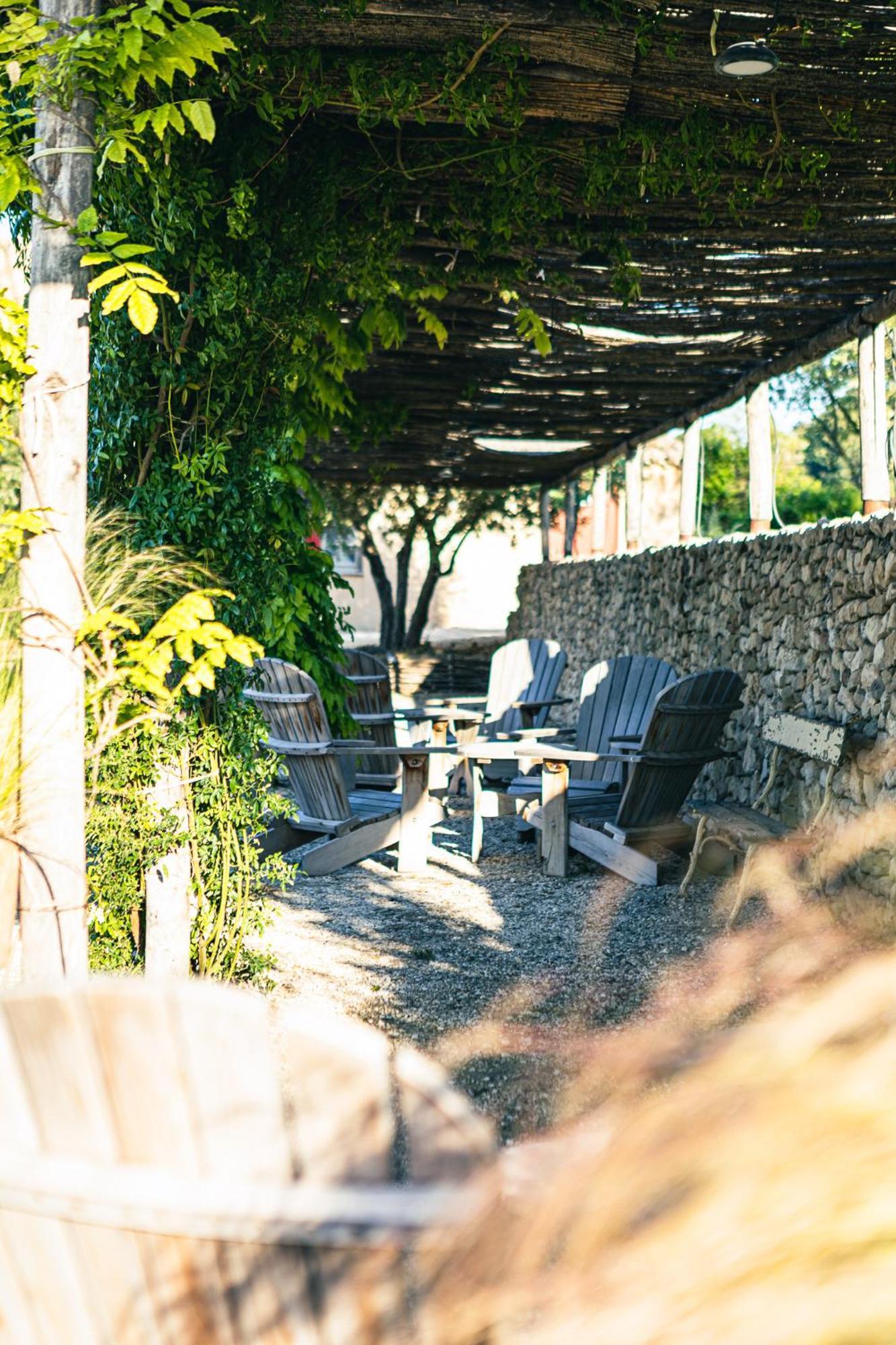 Ferienwohnung Domaine Des Peyre Robion en Luberon Exterior foto